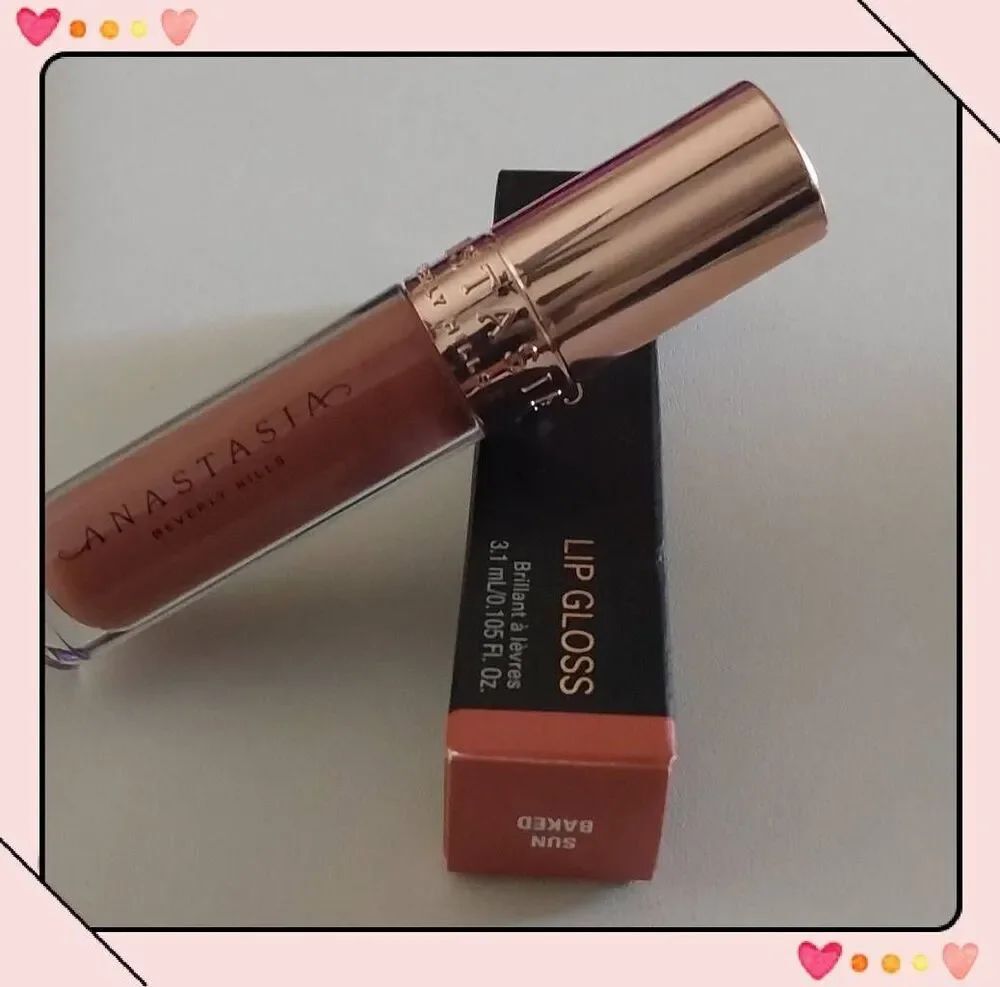BNIB~Anastasia Beverly Hills Brilliant Lip Gloss in Sun Baked